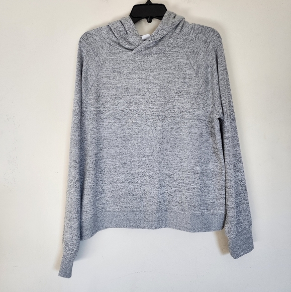 GAP Loose Fit Gray Hooded Sweatshirt size Medium - Picture 1 of 9